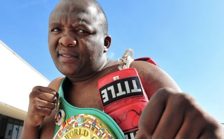 Boxing Legend Dingaan Thobela Passes Away at 57 After Short Illness