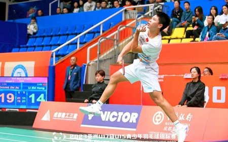 17-Year-Old Chinese Badminton Player Dies After Collapsing on Court during the match