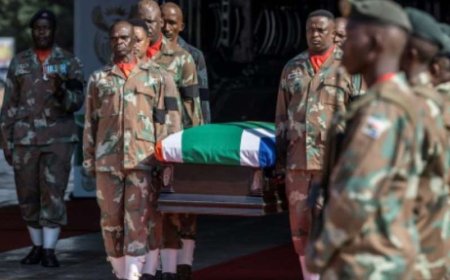 14 SANDF Soldiers Killed in DRC Expected to Arrive in South Africa Soon