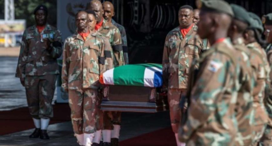 14 SANDF Soldiers Killed in DRC Expected to Arrive in South Africa Soon