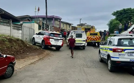 Elder dies in a house fire